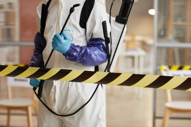 Professional Unattended Death Cleanup technician working in Coupland, TX